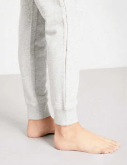Calvin Klein Modern Cotton Cotton-jersey Jogging Bottoms -Reis Clothing Shop 109 3003262 QS5716E 020GREYHEATHER ALT05