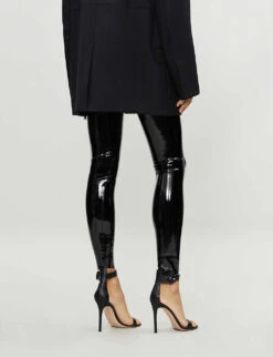 Commando Patent Faux-leather Leggings -Reis Clothing Shop 1094 3005735 SLG25 BLACK ALT02