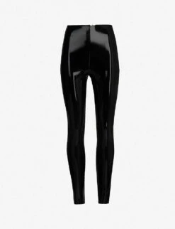 Commando Patent Faux-leather Leggings