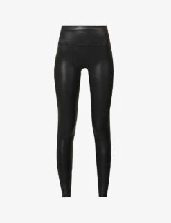 Spanx High-rise Faux-leather Leggings
