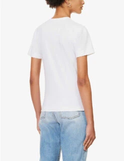 Comme Des Garçons Play Big Heart Camouflage Cotton-jersey T-shirt -Reis Clothing Shop 143 2000022 P1T241 WHITE ALT03