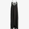 Zadig & Voltaire Risty Lace-trim Silk-jacquard Dress