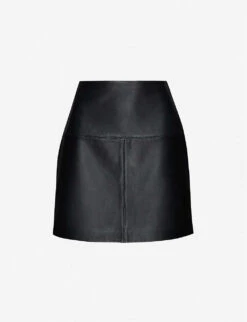 Ted Baker Valiat Leather Skirt