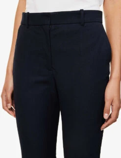 Joseph Coleman Stretch-gabardine Trousers -Reis Clothing Shop R00060272 NAVY ALT04