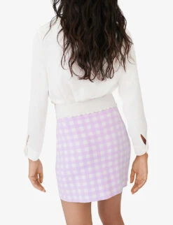 Maje Cecily Silk Shirt -Reis Clothing Shop R03630758 WHITE ALT03