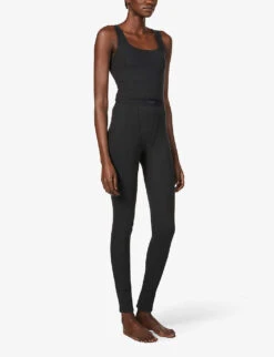 Ribbed Stretch-cotton Tank Top -Reis Clothing Shop R03665240 SOOT ALT01