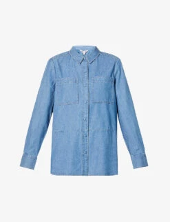 Whistles Soki Chambray Cotton Shirt