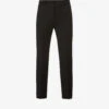 Joseph Coleman Tapered Mid-rise Cotton-blend Trousers