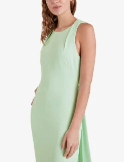 Whistles Tie Back Stretch-crepe Maxi Dress -Reis Clothing Shop R03742969 ALT03