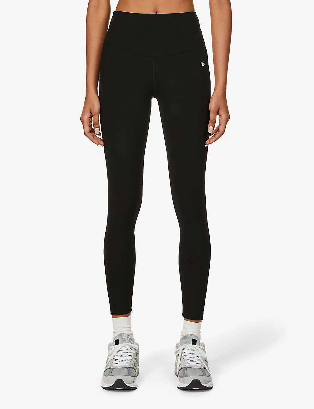 ANINE BING Blake High-rise Stretch-jersey Leggings 3 ANINE BING Blake High-rise Stretch-jersey Leggings - Image 3