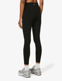ANINE BING Blake High-rise Stretch-jersey Leggings 8 ANINE BING Blake High-rise Stretch-jersey Leggings -Reis Clothing Shop R03791783 BLACK ALT03