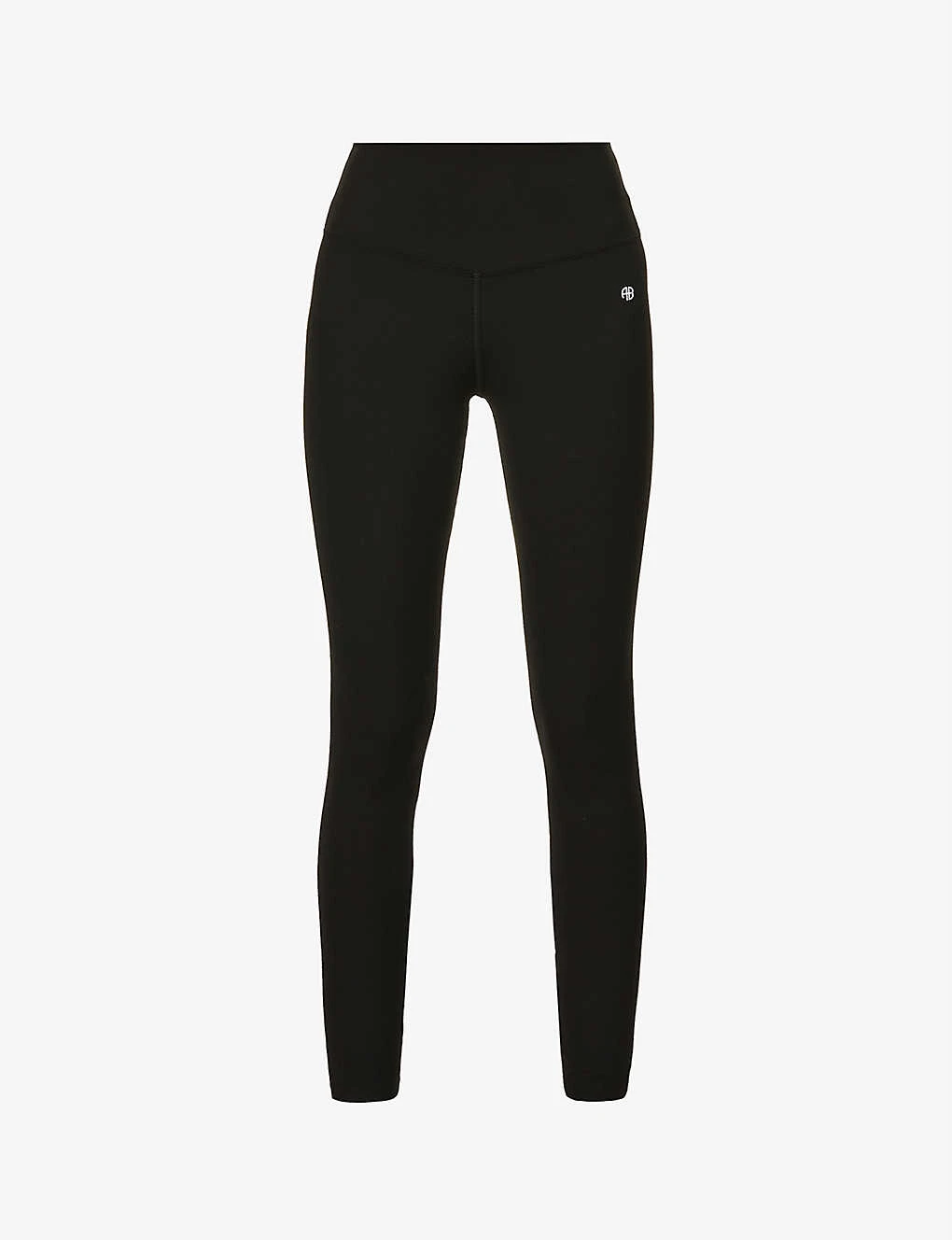 ANINE BING Blake High-rise Stretch-jersey Leggings 1 ANINE BING Blake High-rise Stretch-jersey Leggings