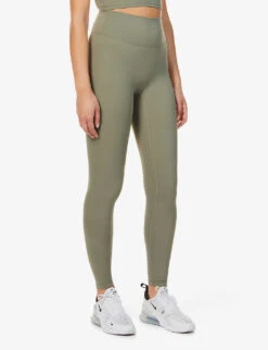 Ultimate Mid-rise Stretch-jersey Leggings -Reis Clothing Shop R03812465 OLIVEGREEN ALT02