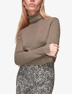 Whistles Animal-print Woven Midi Skirt 7 Whistles Animal-print Woven Midi Skirt -Reis Clothing Shop R03851427 MULTICOLOUR ALT02