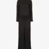 Maternity The Monica Turtleneck Stretch-jersey Maxi Dress