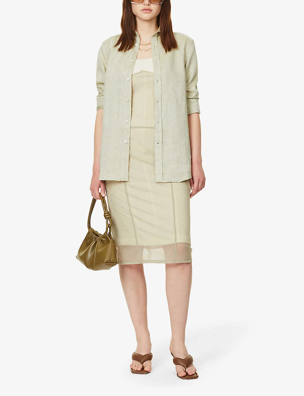 The Boyfriend Long-sleeved Organic-linen Shirt 2 The Boyfriend Long-sleeved Organic-linen Shirt - Image 2