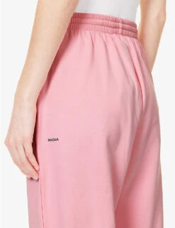 365 Signature Mid-rise Organic-cotton Jogging Bottoms -Reis Clothing Shop R03972144 SAKURAPINK ALT05