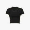 Logo-print Slim-fit Stretch-cotton T-shirt