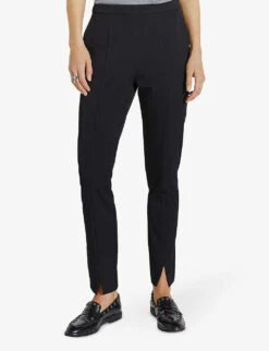 Ikks 7/8 Tapered High-rise Woven Trousers -Reis Clothing Shop R04063184 BLACK ALT02