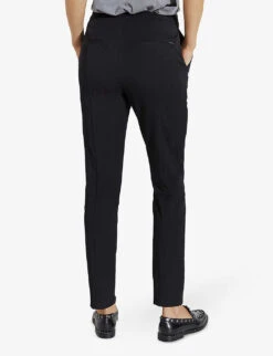 Ikks 7/8 Tapered High-rise Woven Trousers -Reis Clothing Shop R04063184 BLACK ALT03