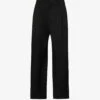 Bottega Veneta Wide-leg Mid-rise Wool Trousers
