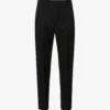 Bottega Veneta Pressed-crease Wide-leg High-rise Woven Trousers
