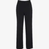 Whistles Slim-leg Ponte Woven Trousers