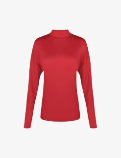 Sweaty Betty Therma Funnel-neck Recycled-woven Running Sweatshirt