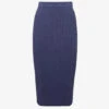 Reiss Iona Pencil Ribbed-knit Midi Skirt