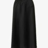 Nanushka Zarina Flared-hem Satin Midi Skirt
