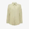 Reiss Ellis Long-sleeved Oversized Linen-blend Shirt