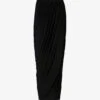 AllSaints Aurelia Asymmetric-hem Stretch-woven Midi Skirt