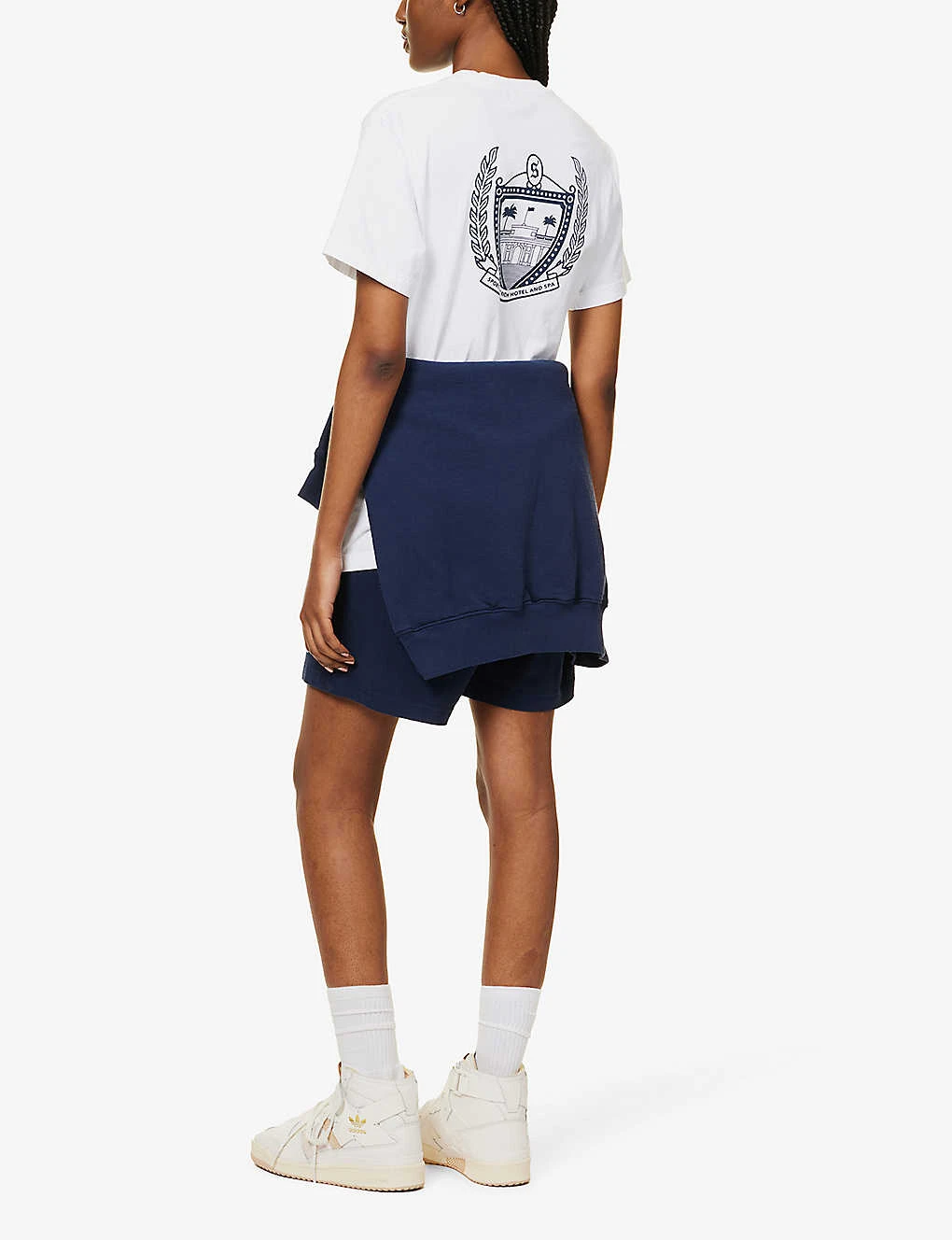 Beverly Hills Logo-embellished Cotton-jersey T-shirt 2 Beverly Hills Logo-embellished Cotton-jersey T-shirt - Image 2