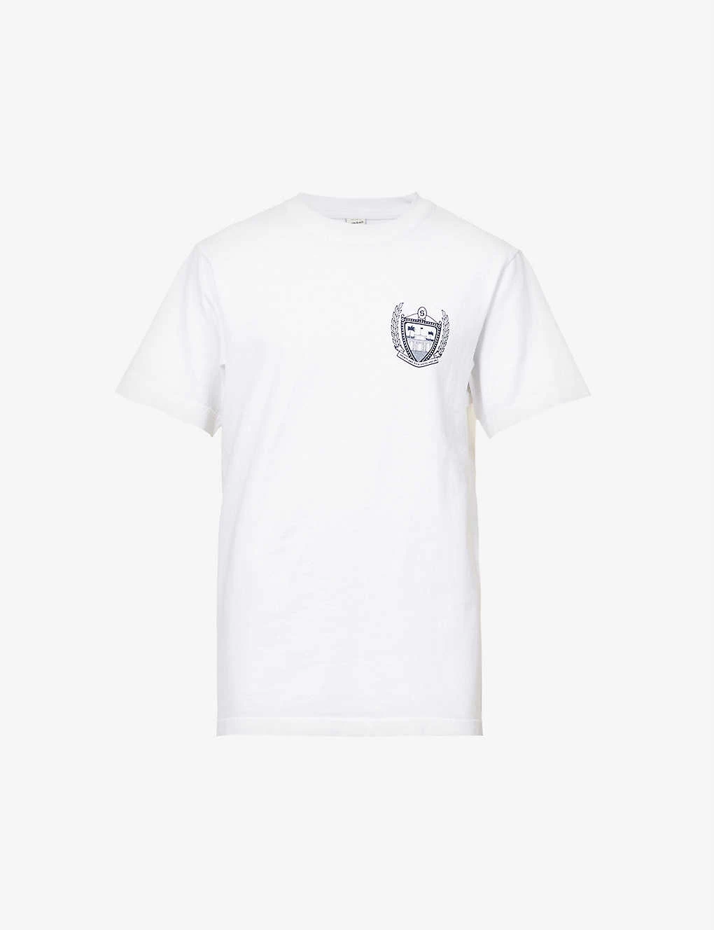 Beverly Hills Logo-embellished Cotton-jersey T-shirt 1 Beverly Hills Logo-embellished Cotton-jersey T-shirt