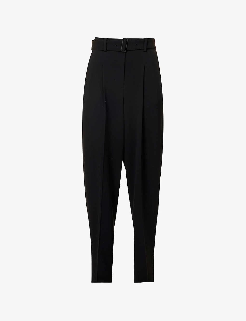Joseph Drew Tapered-leg High-rise Stretch-woven Trousers 1 Joseph Drew Tapered-leg High-rise Stretch-woven Trousers