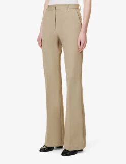 Joseph Tafira Tailored Stretch-woven Trousers -Reis Clothing Shop R04095203 PEWTER ALT02