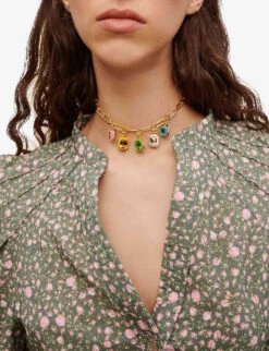 Maje Rakita Floral-print Puff-sleeved Woven Mini Dress -Reis Clothing Shop R04101543 IMPRIME ALT04