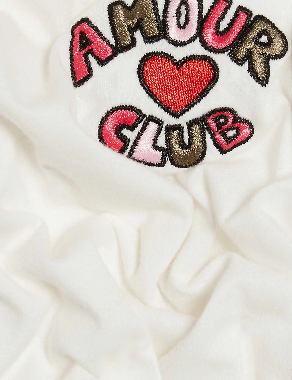 CLAUDIE PIERLOT Amour Club Cotton-jersey T-shirt 5 CLAUDIE PIERLOT Amour Club Cotton-jersey T-shirt - Image 5