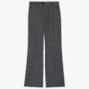 CLAUDIE PIERLOT Please Flared Wool-blend Trousers