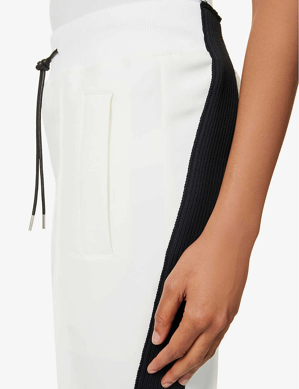 Sacai Wide-leg Mid-rise Woven Trousers 7 Sacai Wide-leg Mid-rise Woven Trousers - Image 7