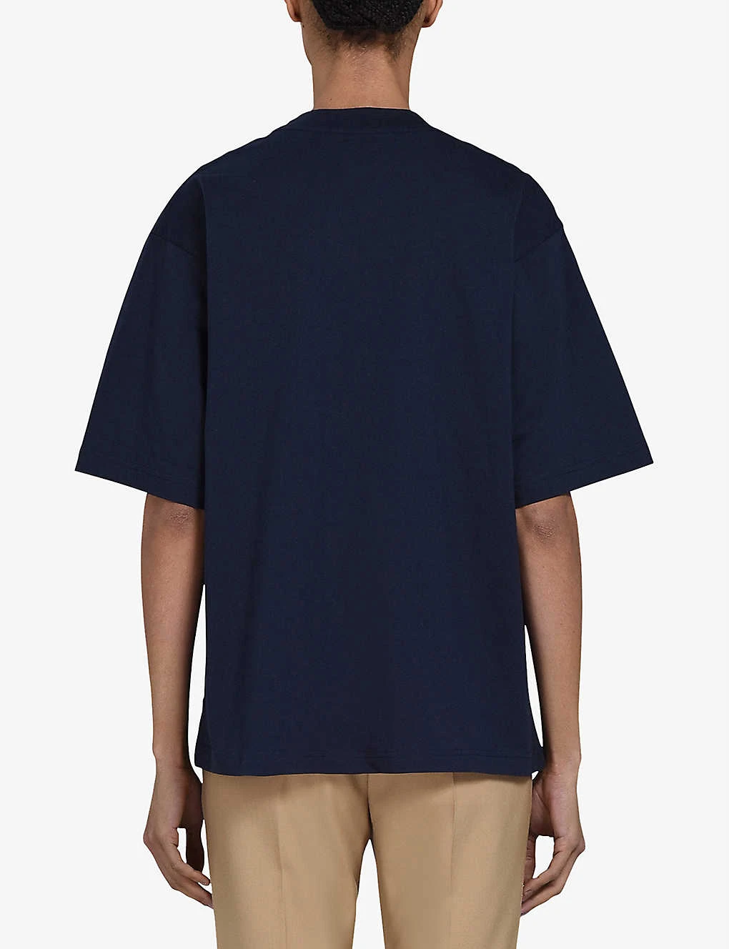 Marni Logo-print Short-sleeved Cotton-jersey T-shirt 4 Marni Logo-print Short-sleeved Cotton-jersey T-shirt - Image 4
