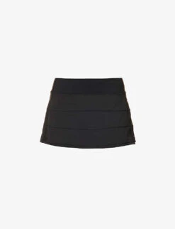 Lululemon Pace Rival Drawstring-waist Stretch-woven Mini Skirt
