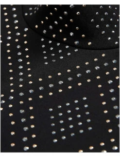 THE KOOPLES Rhinestone-embellished Stretch-jersey Top 11 THE KOOPLES Rhinestone-embellished Stretch-jersey Top -Reis Clothing Shop R04127686 BLA01 ALT05