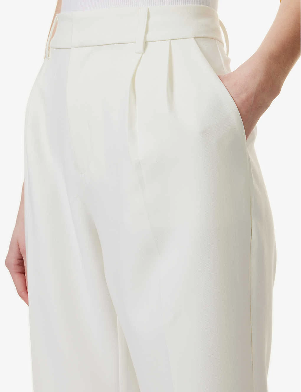 Paige Aracelli Straight-leg Mid-rise Stretch-woven Trousers 5 Paige Aracelli Straight-leg Mid-rise Stretch-woven Trousers - Image 5