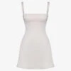Kara Stretch-woven Mini Slip Dress