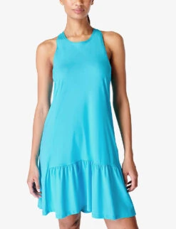 Sweaty Betty Explorer Club Stretch-nylon Mini Dress -Reis Clothing Shop R04150405 SEAGLASSBLUE ALT02