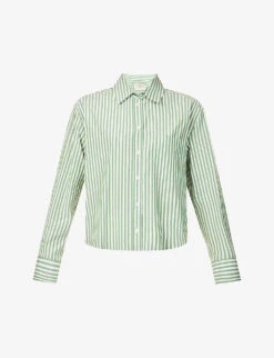 Weekend Max Mara Perak Striped Cotton Shirt