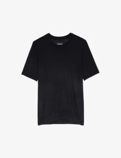 Zadig & Voltaire Ida Signature-wings Cashmere Top