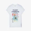 Zadig & Voltaire Zoe Palm-tree Photo Print Organic-cotton T-shirt