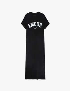 Zadig & Voltaire Zaid Amour Cotton T-shirt Dress